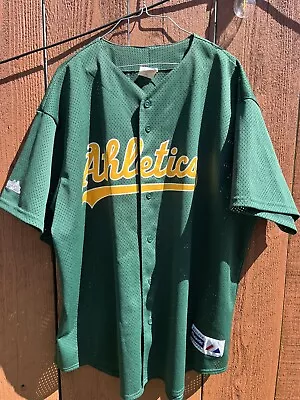 Majestic Oakland Athletics Jersey Men Sz XXL • $65