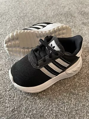 Adidas Ortholite Infant Size 4 Trainers Black • £5.99