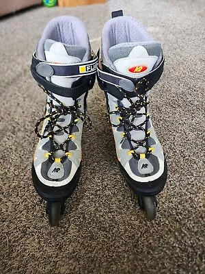 K2 Flight-M Carbon Air Mens Inline Skates US Sz. 12 Softboot Roller Blades • $30