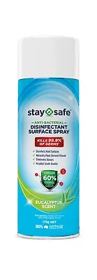 6 X Stay Safe Australian Made Disinfectant Surface Spray Eucalyptus 60% Ethanol • $45
