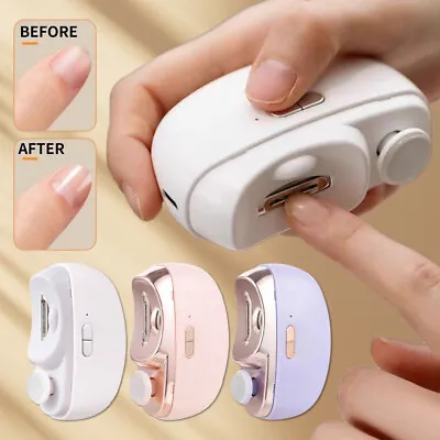 Professional Cutter Pedicure Electric Automatic Nail Clippers Toe Thick Nails • $13.99
