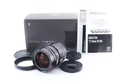 Voigtlander VoightLander Single Focus Lens NOKTON 17.5mm F0.95 Micro Four Thirds • $988.86