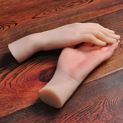 UK Stock Silicone Female Hand Model Bendable Mannequin Display Jewelry Props • £61.64