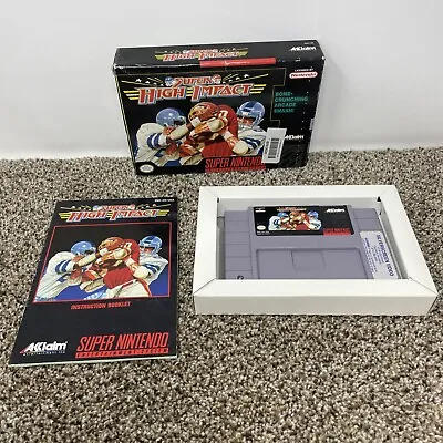 Super High Impact Super Nintendo SNES CIB Complete Tested • $30