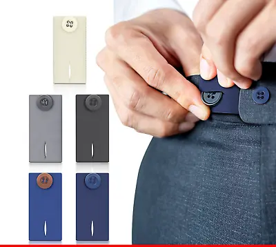 Waist Band Extender Button X3 Jeans Trouser Elastic Expander Maternity Pants UK • £3.95