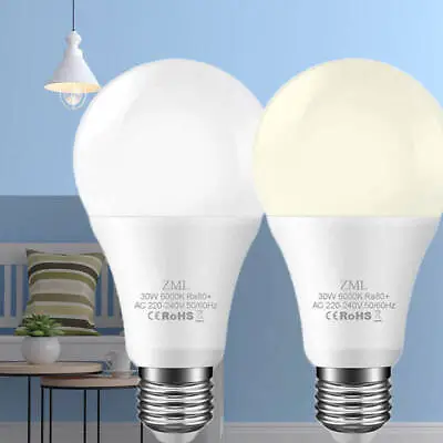 LED Bulb 30W Screw Ultra Bright Lamp 220V 18W Warm White E27 Cool White • $3.56