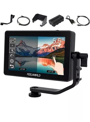 FEELWORLD F6 Plus 4K HDMI 3D Lut 6 Inch Touch Screen Camera Field  Monitor • $119.99