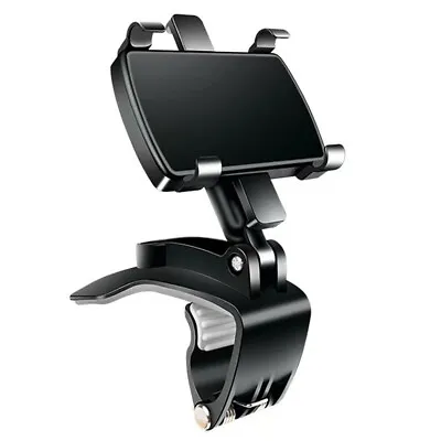 Car Dashboard Phone GPS Mount Holder Stand Clip Cradle 360 Adjustable Rotation   • $12.66