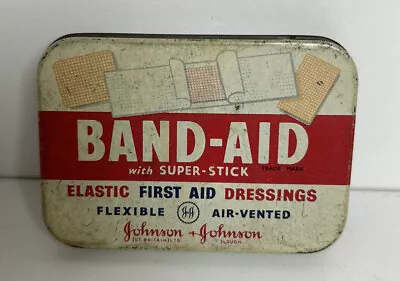 Vintage Band-Aid Tin. Johnson & Johnson • $9.95