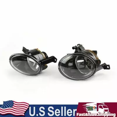 Front Left& Right Side Halogen Lamp Fog Light Fit Volkswagen VW Touareg 10-12 US • $46.35