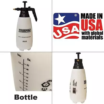 2 L Multi-purpose Handheld Sprayer | Chapin Translucent Brass Integrated W W/ • $10.99