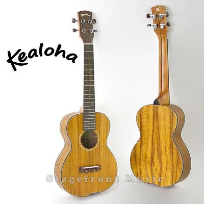 $335 • Buy Kealoha Juk100tk Tenor Koa Ukulele. Offset Curved Body Shape