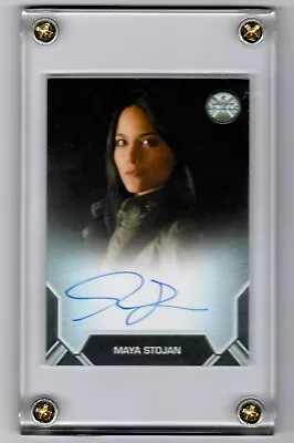 2015 Marvel Agents Of Shield Maya Stojan Agent 33  Autograph • $12.95