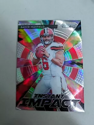 Baker Mayfield  2018 Panini Prizm Silver Instant Impact #II-1 • $6.99