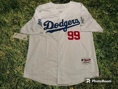 Majestic MLB Los Angeles Dodgers Manny Ramirez 50th Anniversary Jersey • $50