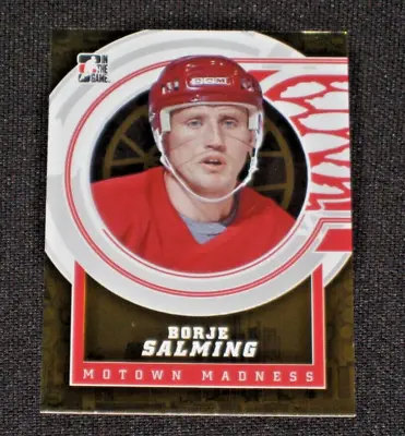 Borje Salming 2012-13 ITG Motown Madness Gold #124  /10 • $3