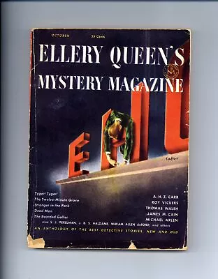 Ellery Queen's Mystery Magazine Vol. 20 #107 VG 1952 Low Grade • $3