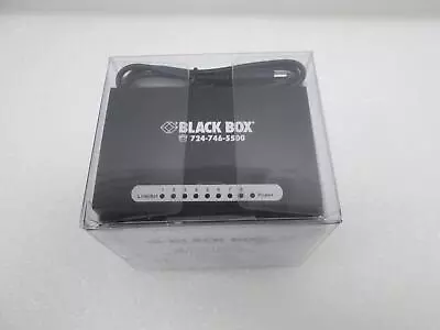 Black Box Lbs008a 8 Port10/100 Ethernet Switching Usb Bus Powering • $30