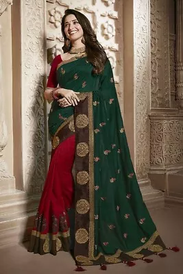$46.74 • Buy Traditional New Indian Pakistani Party Wear Lengha Wedding Ethnic Lehenga Choli