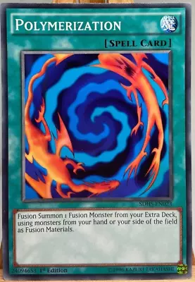 Polymerization - 1st Edition SDHS-EN023 - LP - YuGiOh • £2.25