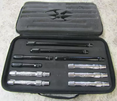$109.97 • Buy Empire Paintball 10 Pc Barrel Kit With Case - Black/ Chrome For Spyder