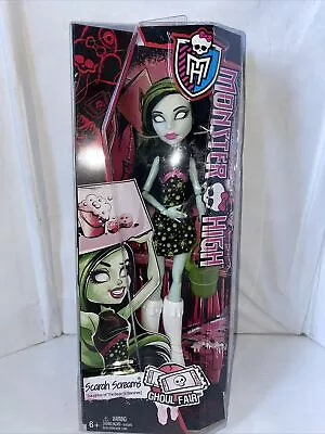 Monster High Ghoul Fair Scarah Screams Doll 2014 Mattel NIB • $28