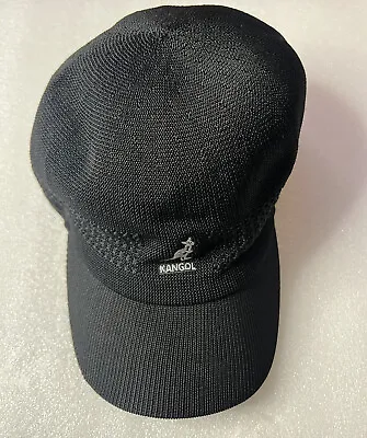 Kangol Silver Logo Tropic Vent Air Hat SpaceCap Size Large • $24.99