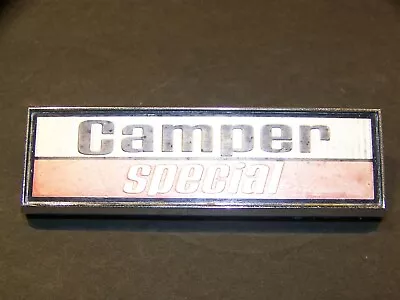 1974 - 1977 Ford Truck Camper Special Emblem OEM #D4TB-16098-AA 75 76  • $59.98