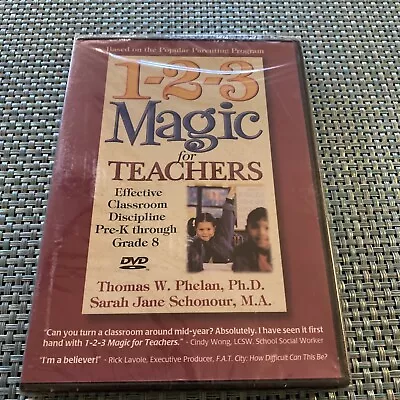 1-2-3 Magic For Teachers DVD New • $24