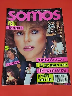 Veronica Castro Marilyn Monroe Annie Lennox Mel Gibson Eduardo Palomo Dani Romo • $20