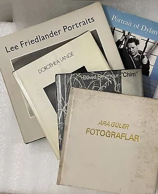 Group Of 5 Contemporary Hardback Portrait Photography Books (3 First Editions.) • $100