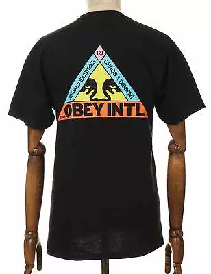 £33.50 • Buy Men's Obey Clothing Trinity Tee - Black