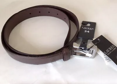 RALPH LAUREN BELT Waist 34 100% Cow Leather   NEW WITH TAGS  • £43