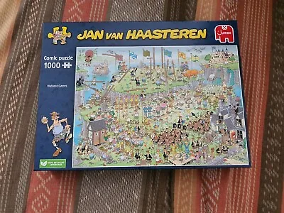 Jumbo Jan Van Haasteren Highland Games 1000 Piece Jigsaw Puzzle BRAND NEW SEALED • £27.99