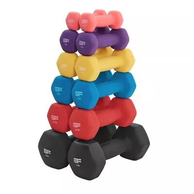 Neoprene Hand Dumbbells Weights Home Training Gym Fitness Aerobic Exercise Iron  • £11.94