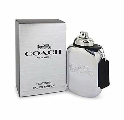 Coach NY Platinum 3.3 / 3.4 Oz EDP Spray Mens Cologne 100 Ml NIB • $35.33