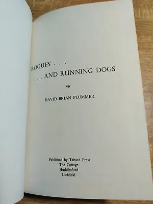Poaching Coursing Ferreting Running Dogs Rogues Lurcher Plummer Hb 1st Edition • £24.99