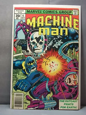 Machine Man (marvel 1978)  #6    The Outcast Fights For Earth!  • $0.99