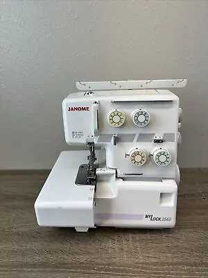 Janome MyLock Model 204D Differential Feed Serger/Overlocker No Foot Pedal Works • $200