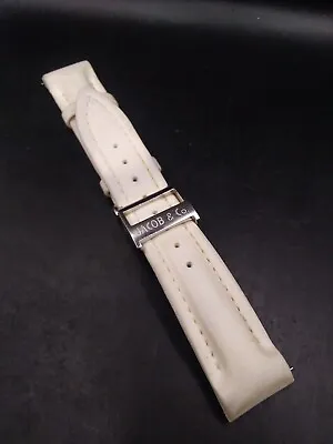 20mm Jacob & Co N.O.S Unused Watch Strap White Needs A Clean Storage Marks  • £50