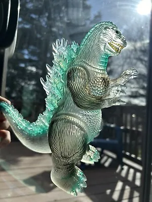 Marusan 350 Godzilla 1989 Biogoji Clear Translucent Sofubi Biollante Green Black • $250