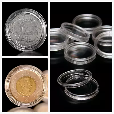 Capsules For Coins All Internal Sizes: 14mm - 42mm (10 30 50 100pcs) ProSHULZ • £4.90