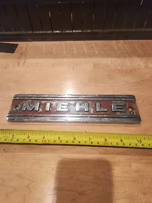 Antique - The Miehle Printing Press  Plaque Badge Plate  • $45