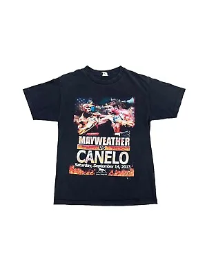 Floyd Mayweather VS Canelo Alvarez Boxing T-Shirt The One MGM Grand Black Medium • $25