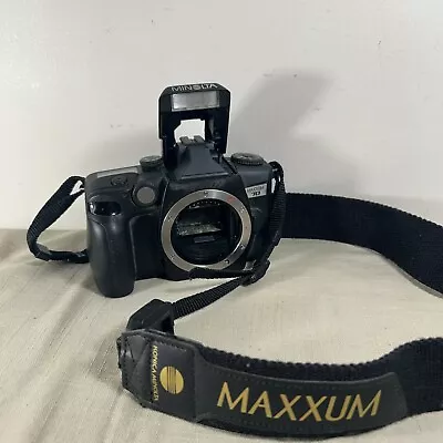 Minolta Maxxum 70 SLR Film Camera Body Only Power Tested Only • $19