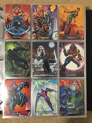 1992 Marvel Masterpieces Trading Cards COMPLETE BASE SET #1-100 NM/M! Joe Jusko • $114.99