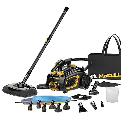 McCulloch 1500 Watts Multipurpose Canister Steam Cleaner With 20 Accessories • $179.99