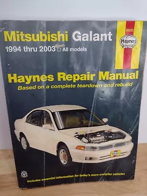 Haynes Mitsubishi Galant ALL MODELS 1994-2003 Repair Manual 68035 FREE SHIPPING • $11.69