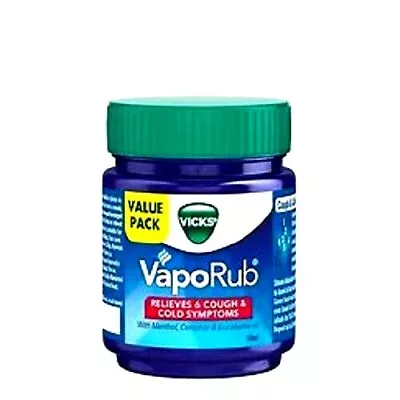 Vicks VapoRub Balm Relieves 6 Cough Cold Blocked Nose & Breathing Difficulty • $9.70