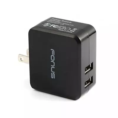 17W 3.4 AMP 2-PORT RAPID USB HOME WALL AC CHARGER POWER ADAPTER For CELL PHONES • $14.50